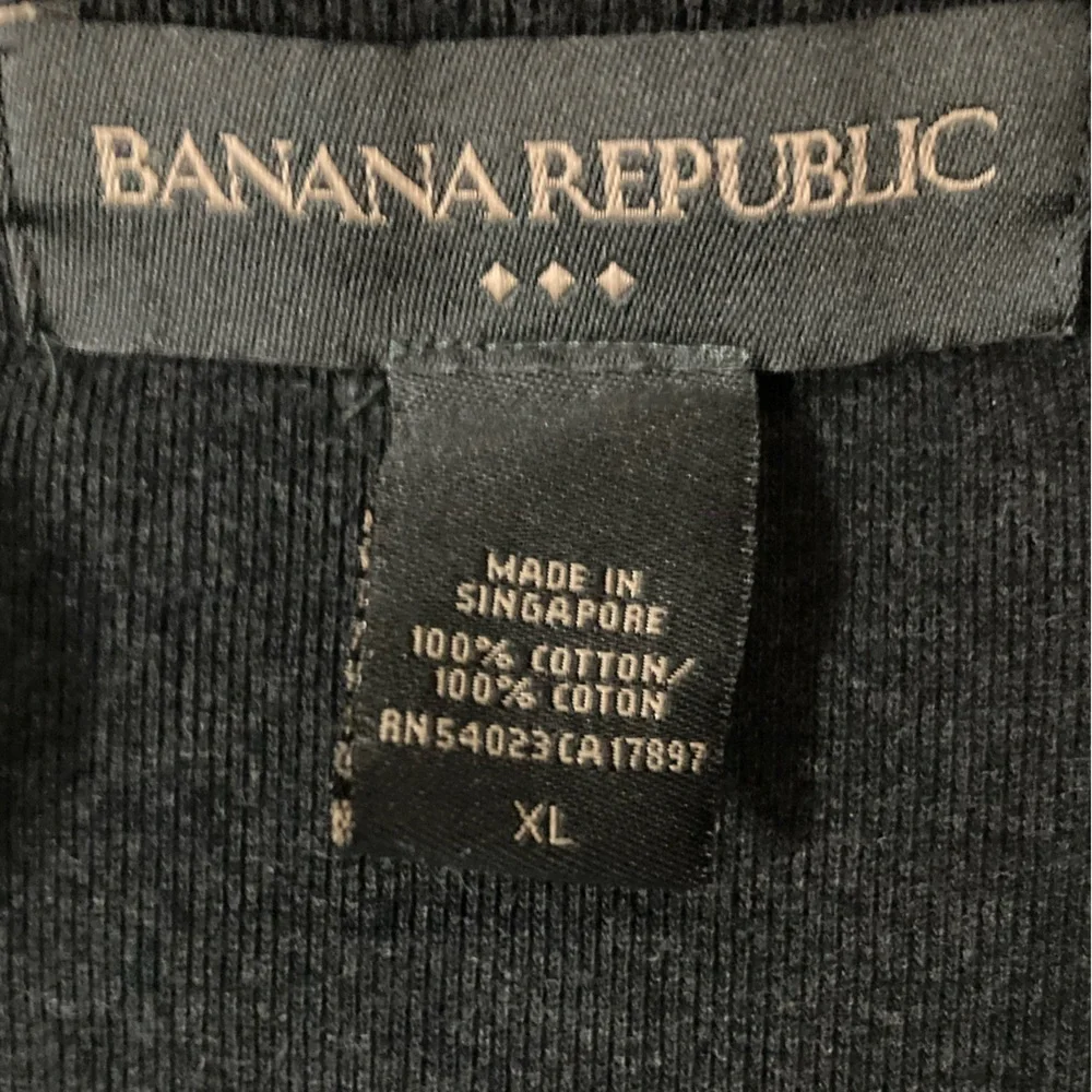Banana Republic Men’s Size XL‎ Charcoal Sweater